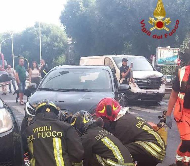L'incidente - (Vigili del fuoco)