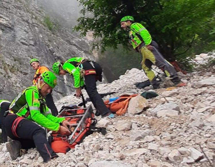 Alpinisti sul Pasubio