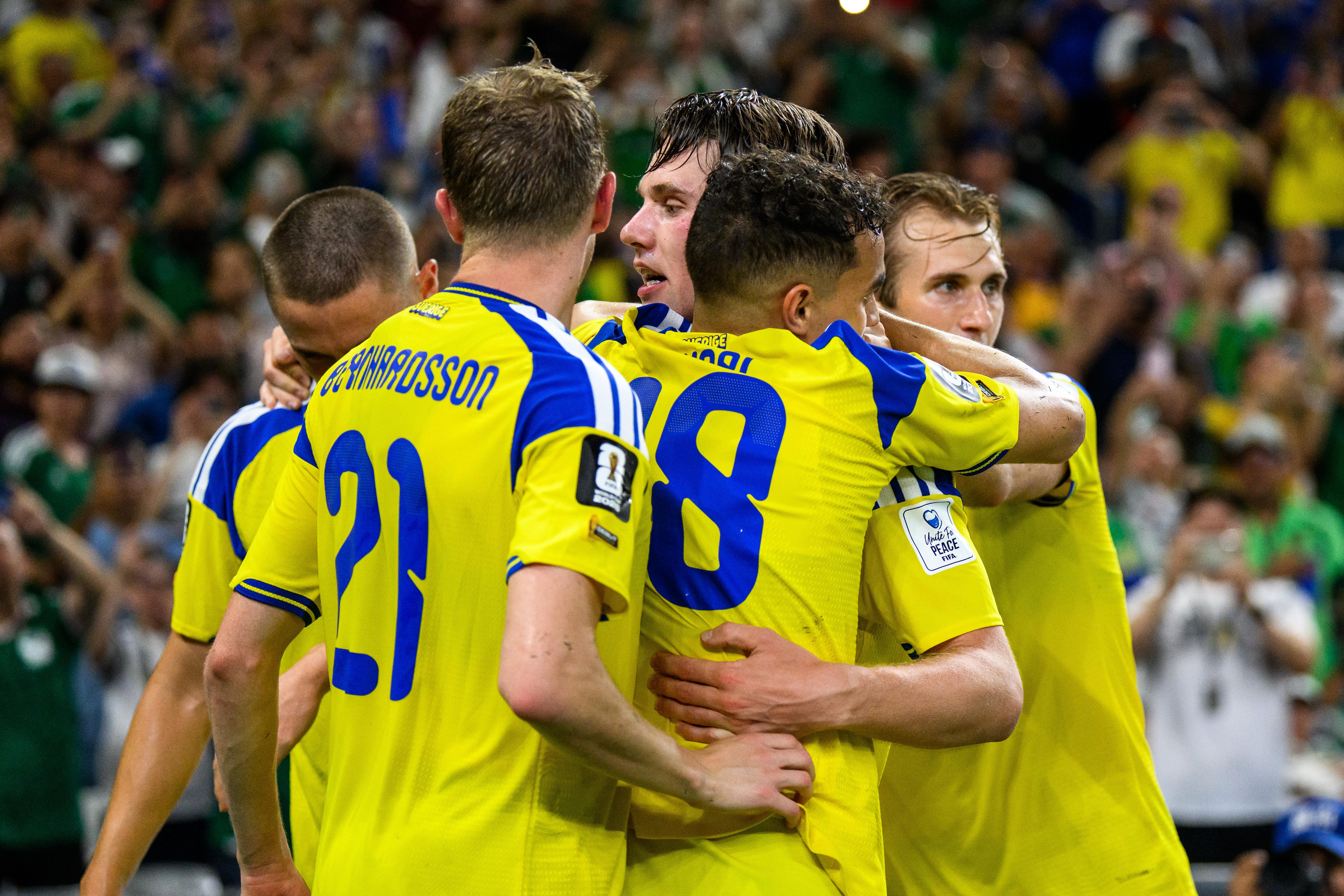 Svezia-Tunisia 5-1, cinquina gialloblu ai Mondiali: gol, risultato e classifica Svezia-Tunisia 5-1, cinquina gialloblu ai Mondiali: gol, risultato e classifica