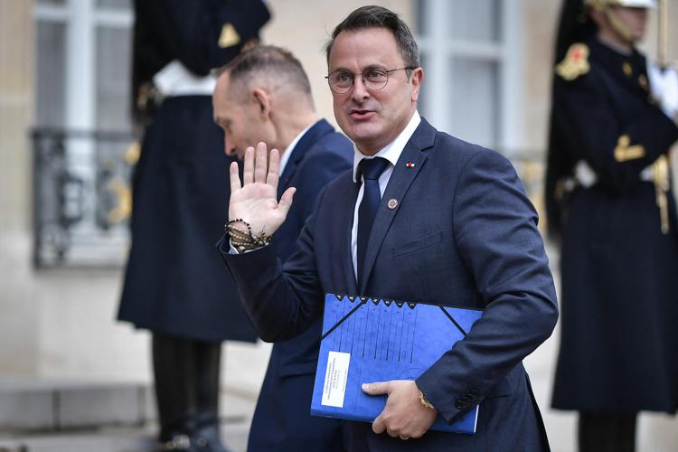 Il ministro degli Esteri del Lussemburgo Xavier Bettel
 - Fotogramma/Ipa