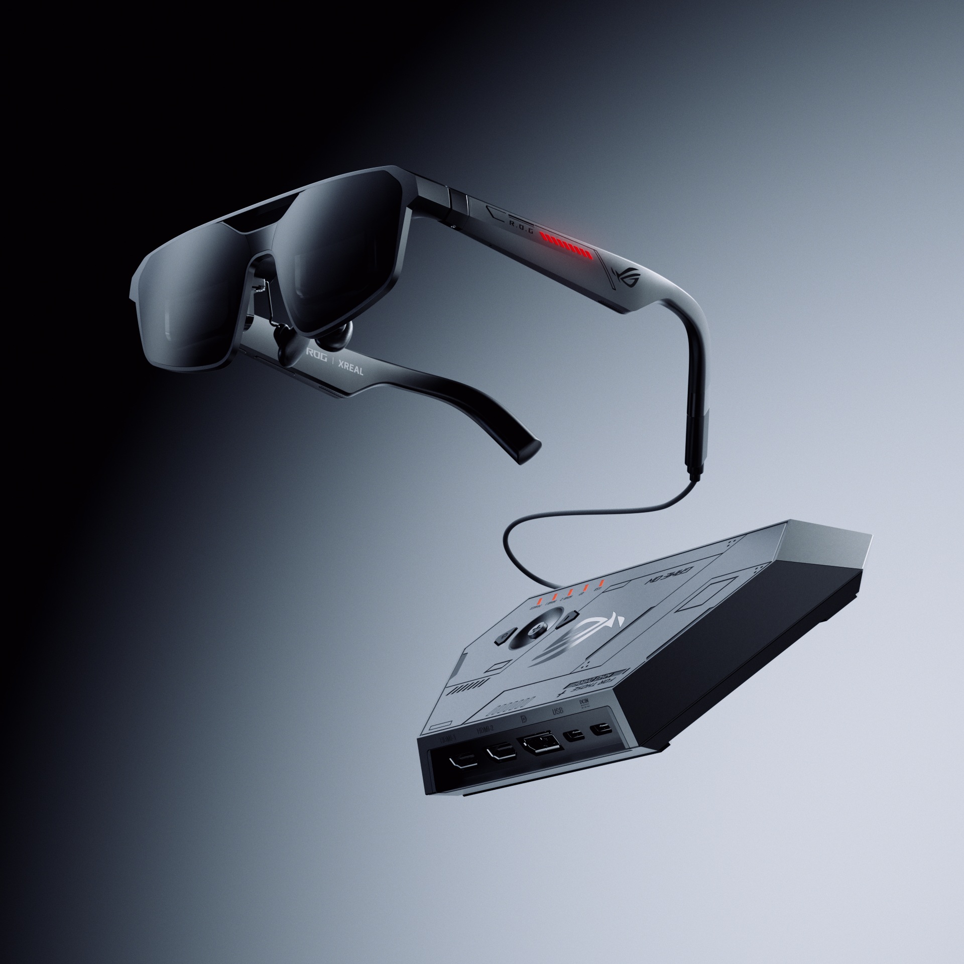 rog xreal r1 with rog control dock 2