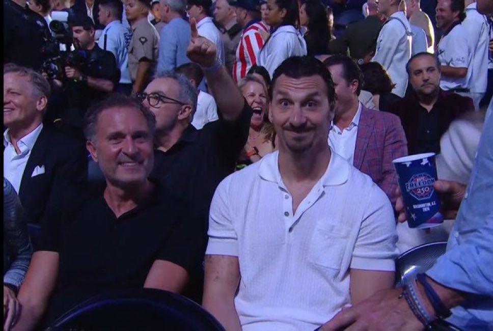 Compleanno Trump, anche Ibrahimovic e Cardinale ospiti dell'evento Ufc. I tifosi del Milan 'attaccano'