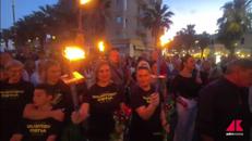 'Ostia è morta', centinaia in piazza per il funerale simbolico - Video
