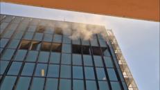 Palermo, incendio nella sede Rai: redazione evacuata - Video