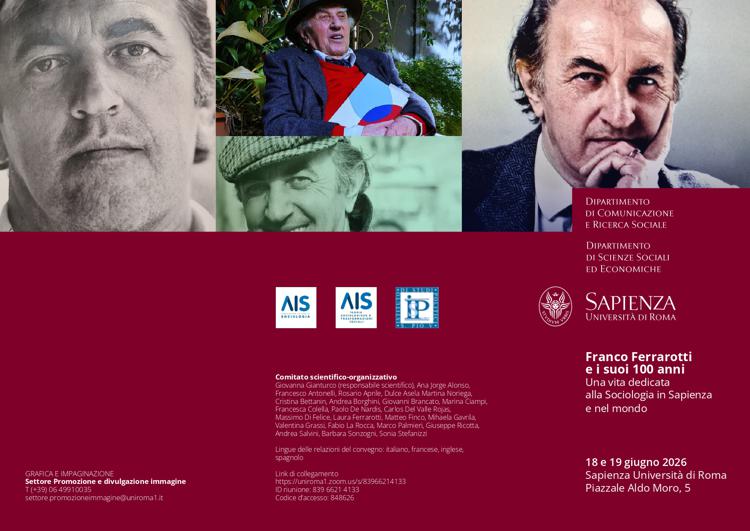 Franco Ferrarotti e i suoi 100 anni”: alla sapienza un convegno in memoria del padre fondatore della sociologia in italia