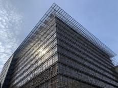 L'Europa Building, sede del Consiglio Ue e del Consiglio Europeo a Bruxelles  - Foto Adnkronos