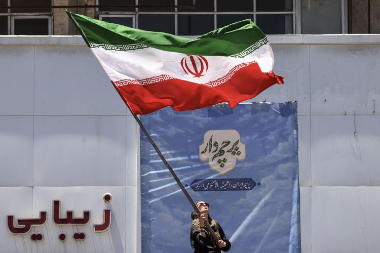 Bandiera iraniana - Afp