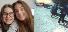 Alisya e Sarah Di Giacinto e un frame del video del Tgcom24 - La foto diffusa per agevolare la ricerca