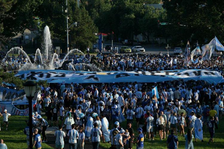 Tifosi argentini - (Afp)