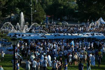 Tifosi argentini - (Afp)