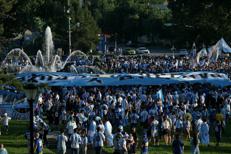 Tifosi argentini - (Afp)
