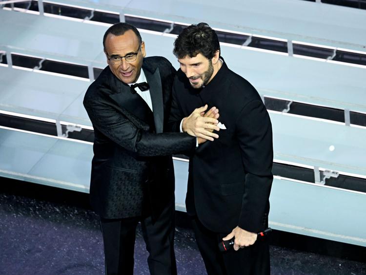 Carlo Conti e Stefano De Martino - fotogramma/ipa
