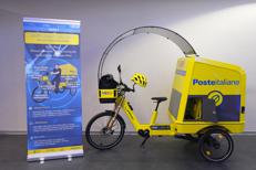 Poste Italiane cargo e-bike - (Ufficio stampa)