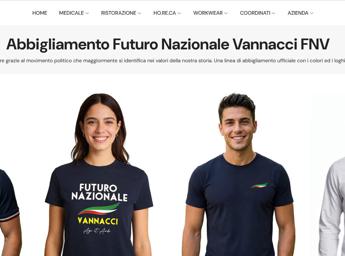 Capi 'griffati' Vannacci in vendita online, il partito: "Non ne sappiamo nulla, pronti a tutelare il marchio"