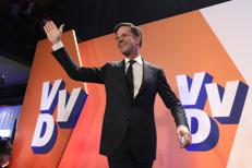 Il segretario generale della Nato Mark Rutte, quando era premier dell'Olanda e leader del Vvd - Foto Afp