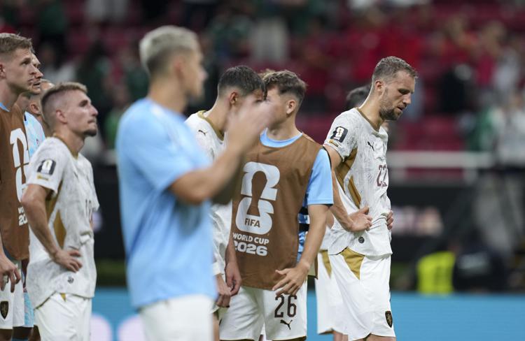 Giocatori della Repubblica Ceca dopo il match con la Corea del Sud - (foto Ipa)