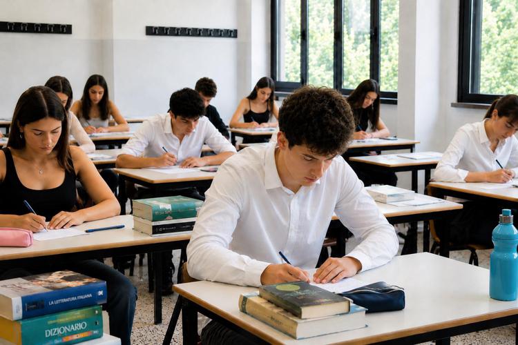 Studenti esame maturità - (Ufficio stampa)