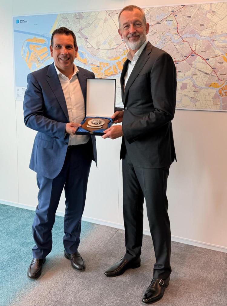 Raffaele Latrofa e Boudewijn Siemons - (foto ufficio stampa)