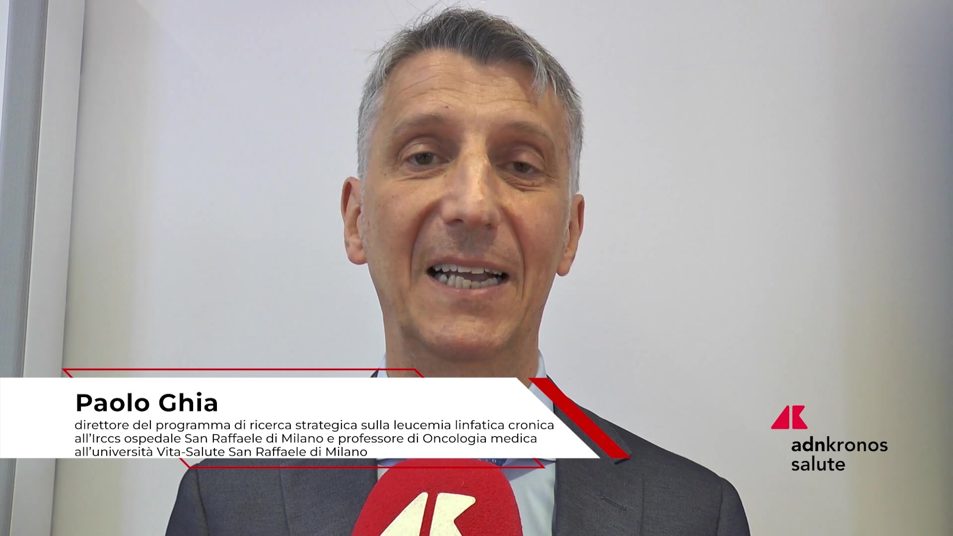 Tumori: Llc, oncologo Ghia 'con acalabrutinib 90% pazienti libero da malattia per 3 anni'
