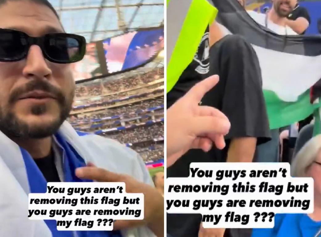 “Via la bandiera di Israele e non quella della Palestina”, il video e la lite ai Mondiali “Via la bandiera di Israele e non quella della Palestina”, il video e la lite ai Mondiali