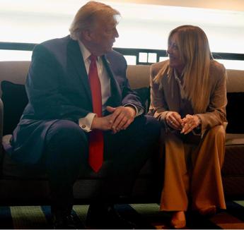 Donald Trump e Giorgia Meloni - (Foto Palazzo Chigi)
