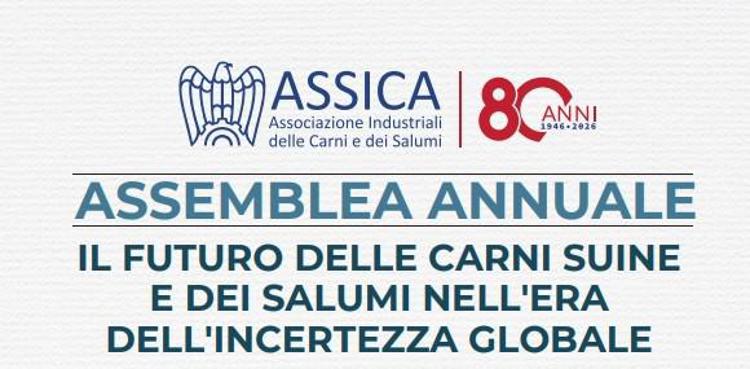 Alimenti, il futuro delle carni suine oggi all'assemblea Assica