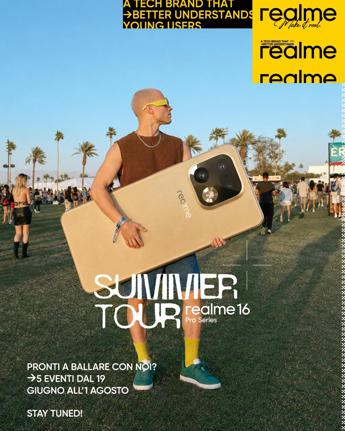 Parte il realme Summer Tour nelle piazze italiane