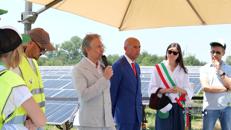 Energia: inaugurato a Poviglio l'impianto fotovoltaico di Viridis Energia