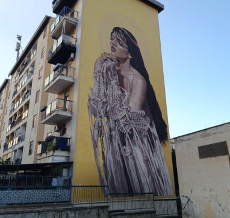 Rosalìa - Murales a Palermo - Murales a Palermo