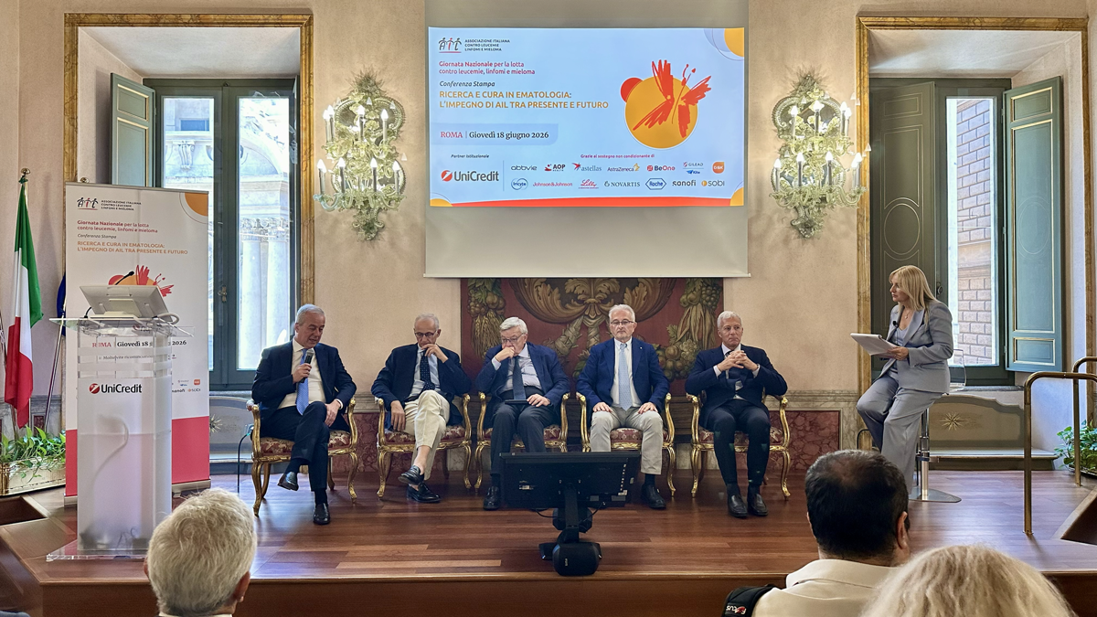 A Roma il punto, con Ail, sul presente e il futuro delle cure per le neoplasie del sangue
