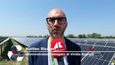 Energia: Riccieri (Viridis), 'a Poviglio fotovoltaico che produce circa 16 GWh l'anno di energia elettrica rinnovabile'