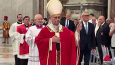 Funerali Ruini, a San Pietro Papa Leone con 34 cardinali concelebranti - Video