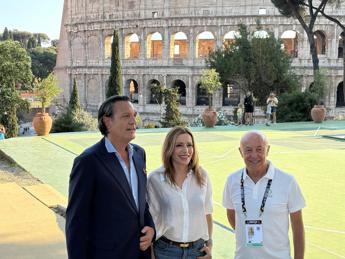 Diego Nepi Molineris, Lucia Borgonzoni e Sabatino Aracu - Foto US