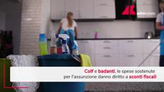 Colf e badanti, sconti fiscali su spese di assunzione