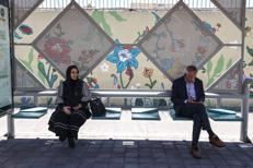 Gente a Teheran - (Afp)