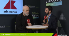 Edi Rama - Foto Adnkronos