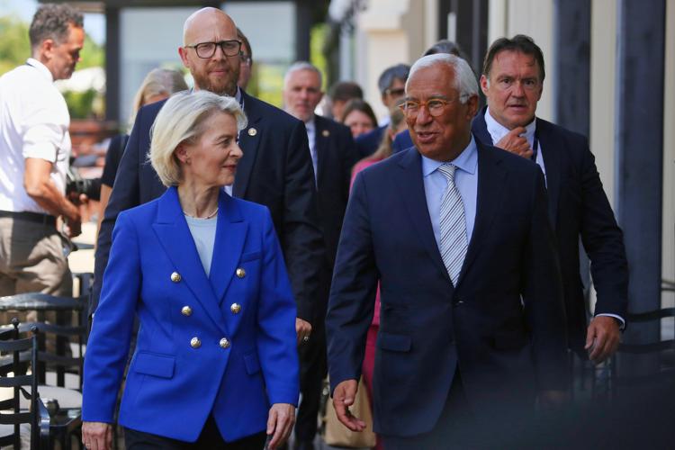 Ursula von der Leyen e Antonio Costa - Fotogramma Ipa