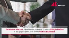 Francia, vertice bilaterale Meloni-Macron il 25 giugno