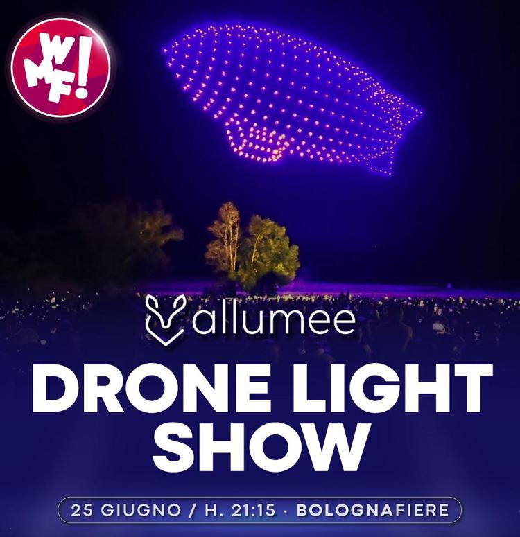 500 droni luminosi per dare  vita ad 'Awakening of Lights' - (foto Ufficio stampa)