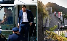 Vance all'arrivo e il resort in Svizzera dove si svolgono i colloqui - Afp