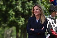 Giorgia Meloni - Afp