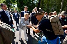 Meloni al raduno degli alpini  - Palazzo Chigi