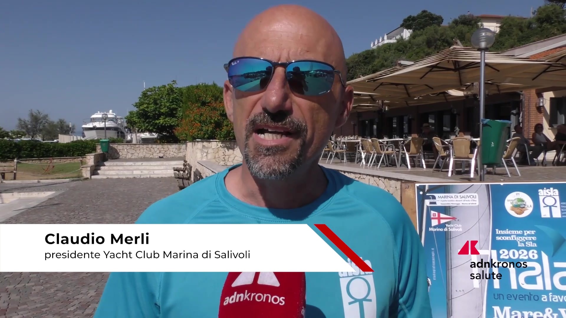 Malattie rare: Merli (Yacht Club Marina Salivoli), 'verso l'Elba con malati Sla e famiglie'