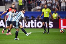 Il rigore di Messi - Afp