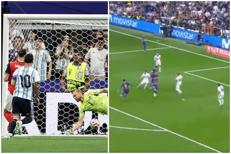 I gol di Messi a confronto - Afp e X