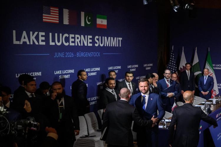 Il summit di Lucerna - (Afp)