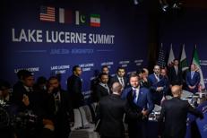 Il summit di Lucerna - (Afp)