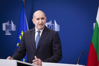 Il premier bulgaro Rumen Radev  - Fotogramma/Ipa