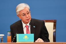 Il presidente del Kazakistan Kassym-Jomart Tokayev
 - Fotogramma/Ipa