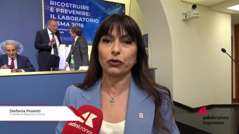 Rapporto Sisma 2016, Proietti: 